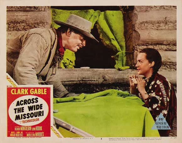 Across The Wide Missouri (1951) - Clark Gable  DVD