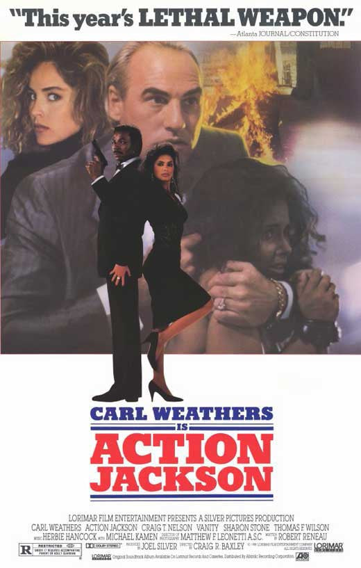 Action Jackson (1988) - Carl Weathers  DVD