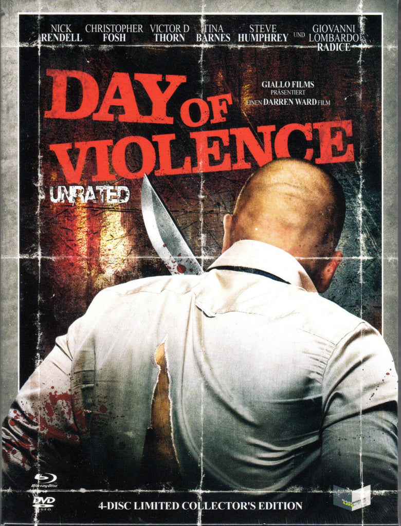 A Day Of Violence (2010) - Darren Ward  Limited Edition Mediabook  Blu-ray + DVD