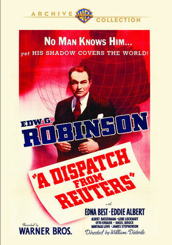 A Dispatch From Reuters (1940) - Edward G. Robinson  DVD