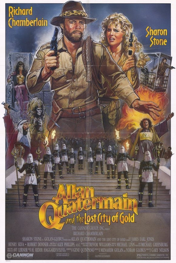 Allan Quatermain And The Lost City Of Gold (1986)  DVD