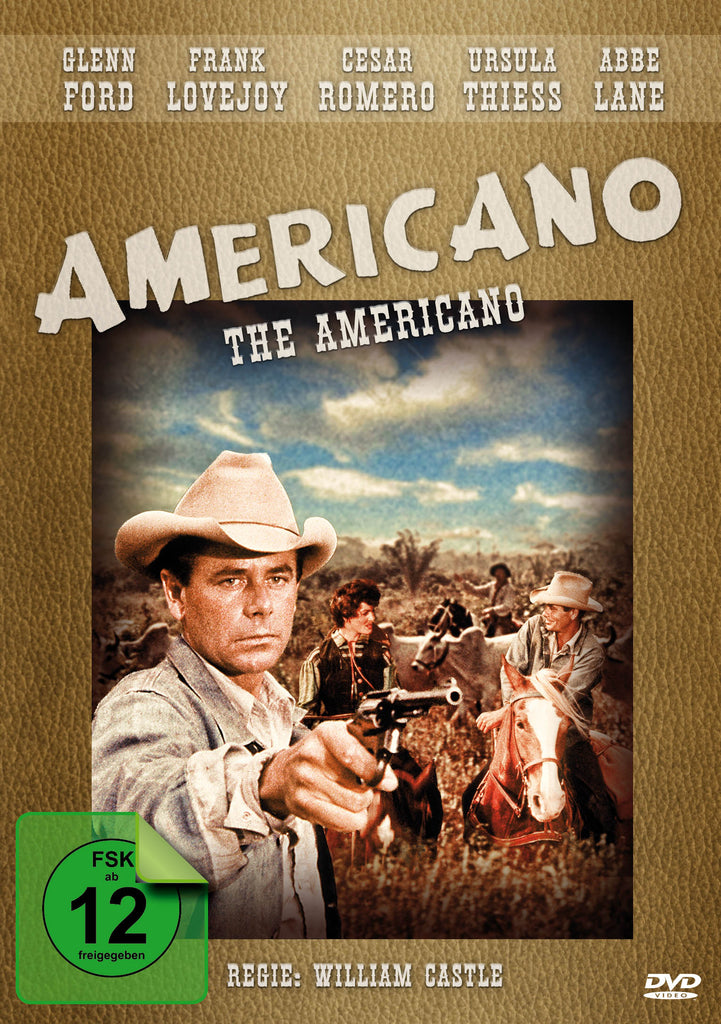 The Americano (1955) - Glenn Ford  DVD RC2