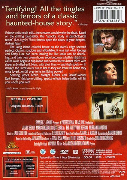The Amityville Horror (1979) - James Brolin  DVD