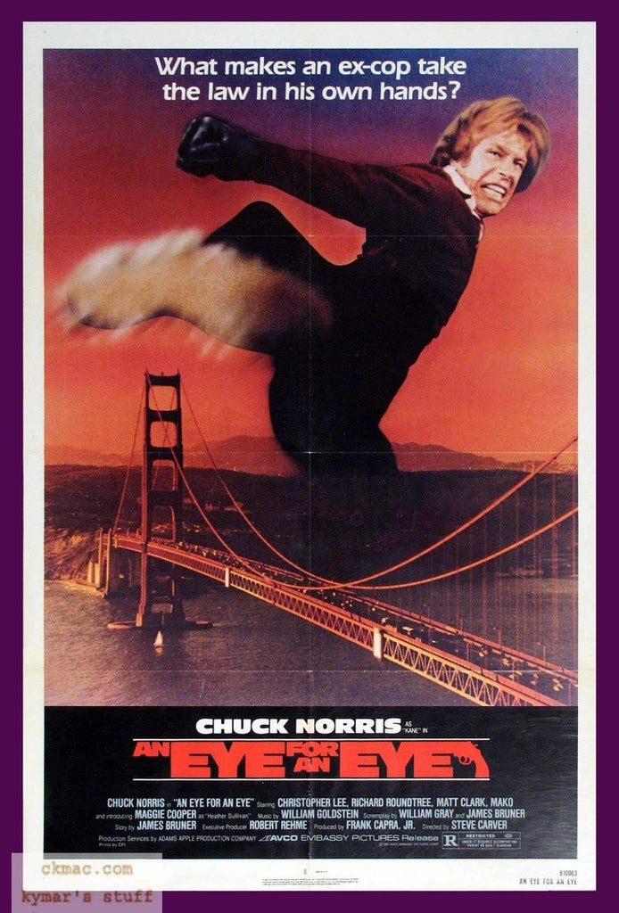 An Eye For An Eye (1981) - Chuck Norris  DVD