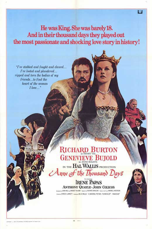 Anne Of The Thousand Days (1969) - Richard Burton  DVD