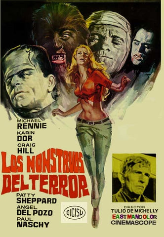 Assignment Terror AKA Dracula vs. Frankenstein (1970) - Michael Rennie  DVD