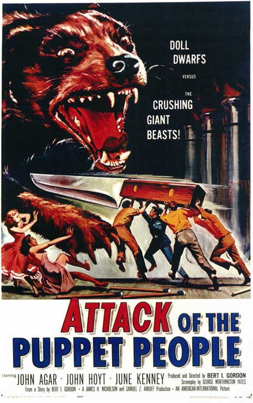 Attack Of The Puppet People (1958) - John Agar  DVD