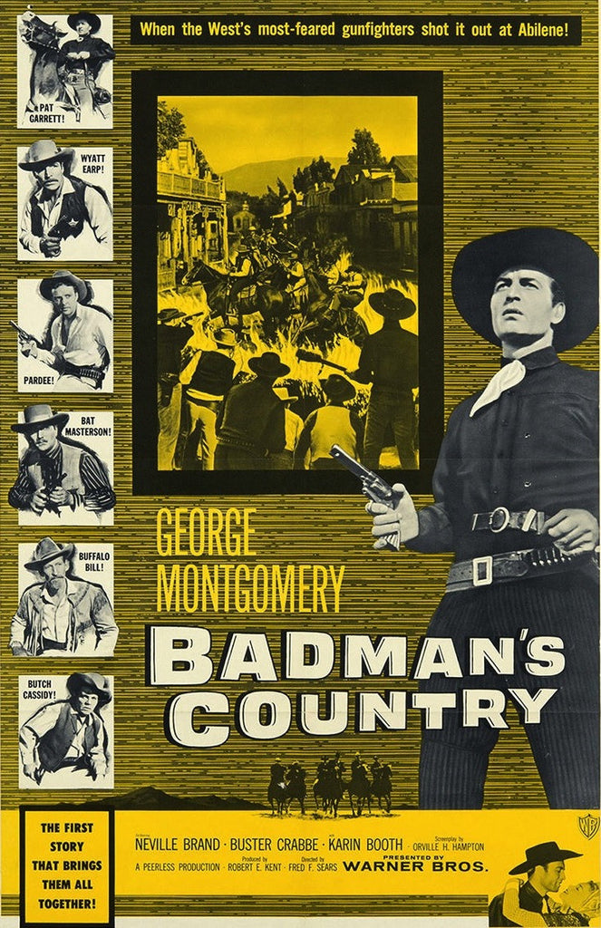 Badman´s Country (1958) - George Montgomery  DVD