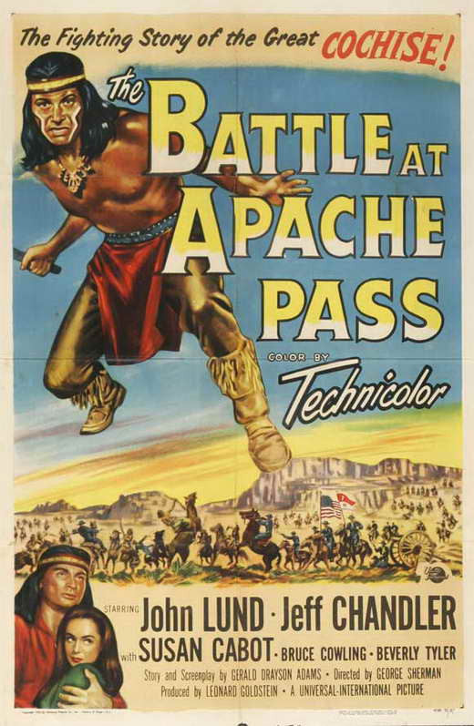 The Battle At Apache Pass (1952) - Jeff Chandler  DVD