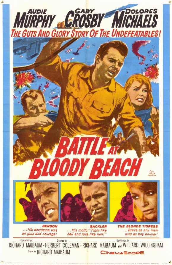 Battle At Bloody Beach (1961) - Audie Murphy  DVD