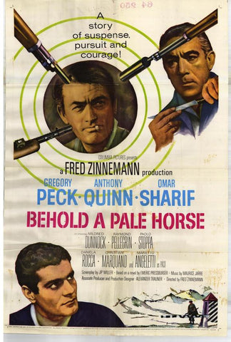 Behold A Pale Horse (1964) - Gregory Peck  Colorized Version DVD