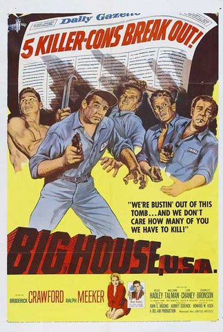 Big House, U.S.A. (1955) - Charles Bronson  Colorized Version DVD