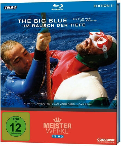 The Big Blue (1988) - Jean Reno   Blu-ray Mediabook