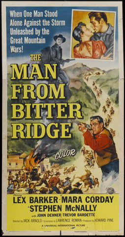 The Man From Bitter Ridge (1955) - Lex Barker  DVD