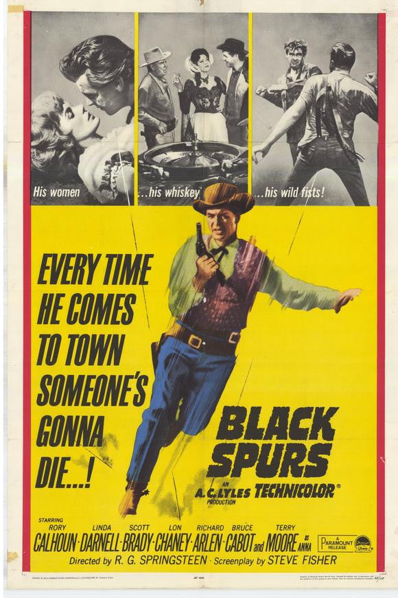 Black Spurs (1965) - Rory Calhoun  DVD