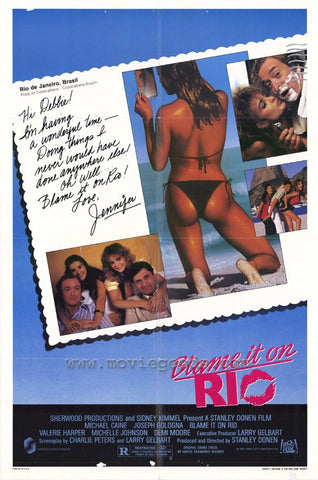Blame It On Rio (1984) - Michael Caine  DVD