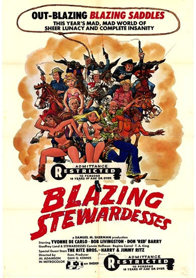Blazing Stewardesses (1975) - Yvonne De Carlo  DVD