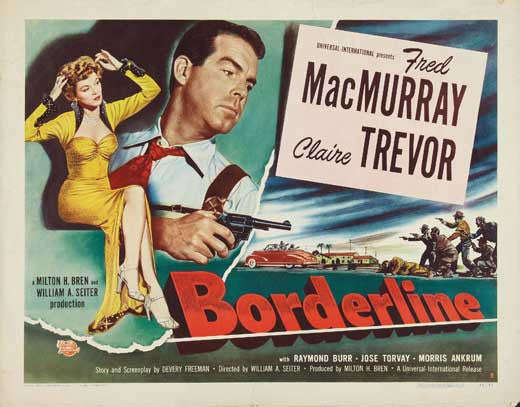 Borderline (1950) - Fred MacMurray  DVD