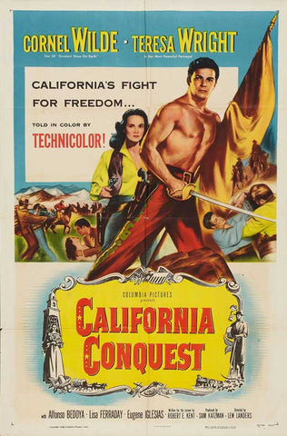 California Conquest (1952) - Cornel Wilde  DVD