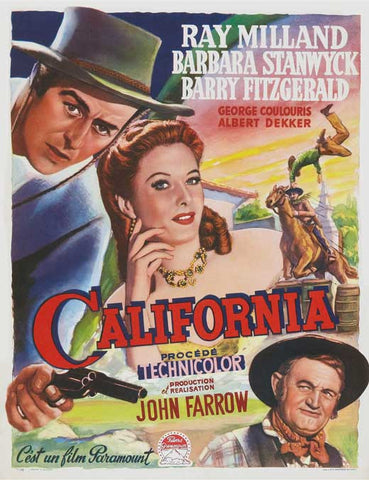 California (1947) - Barbara Stanwyck  DVD