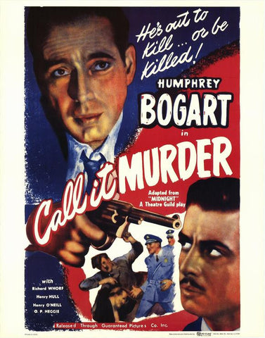 Call It Murder (1934) - Humphrey Bogart DVD