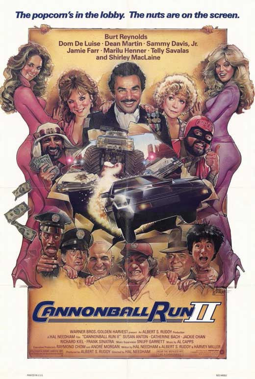 Cannonball Run 2 (1984) - Burt Reynolds  DVD