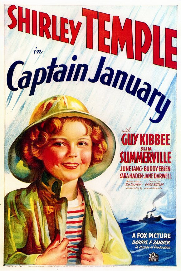 Captain January (1936) - Shirley Temple Colorized Version DVD