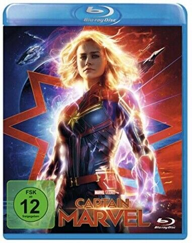Captain Marvel (2019) - Brie Larson  Blu-ray  codefree