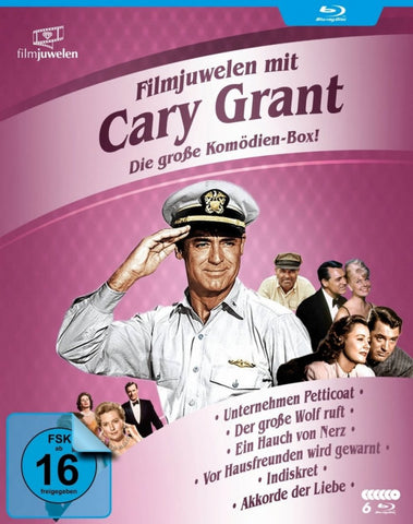 Cary Grant Box ( 6 Blu-ray Box Set )