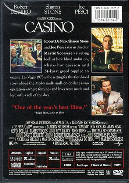 Casino (1995) - Robert De Niro   DVD