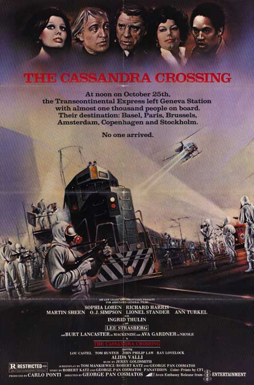 Cassandra Crossing (1976) - Burt Lancaster  DVD