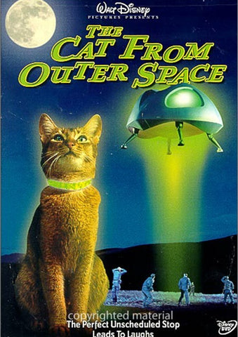 The Cat From Outer Space (1978) - Roddy McDowell  DVD