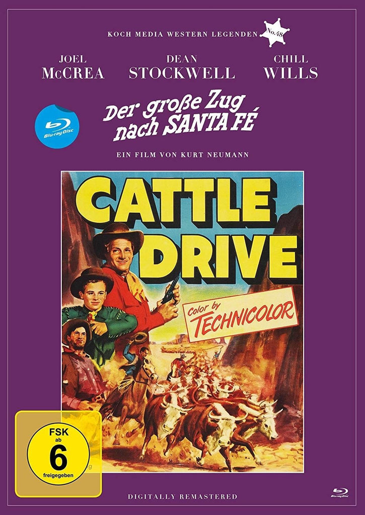 Cattle Drive (1951) - Joel McCrea  Blu-ray