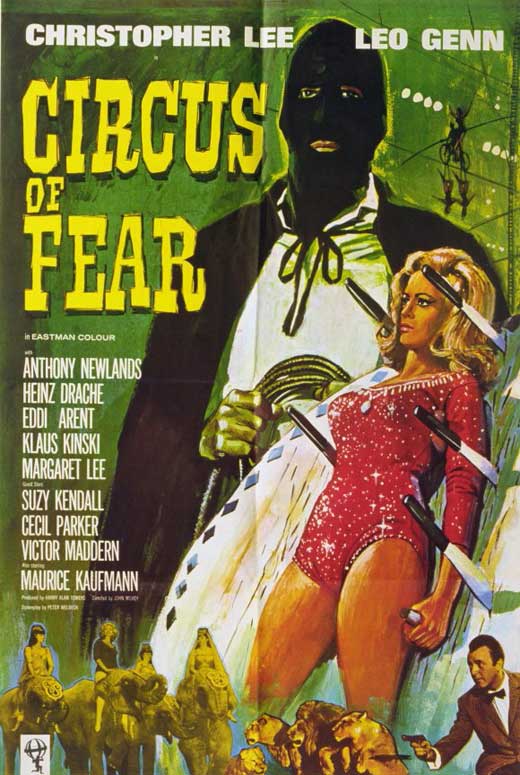 Circus Of Fear (1966) - Christopher Lee  UNCUT  DVD