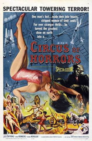 Circus Of Horrors (1960) - Anton Diffring  DVD