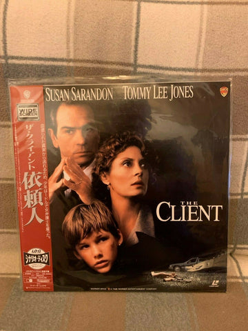 The Client (1994) - Tommy Lee Jones  Japan LD Laserdisc Set with OBI
