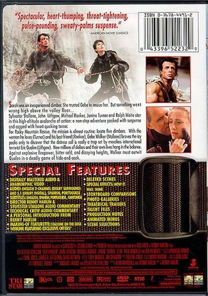 Cliffhanger: Special Edition (1993) - Sylvester Stallone  DVD