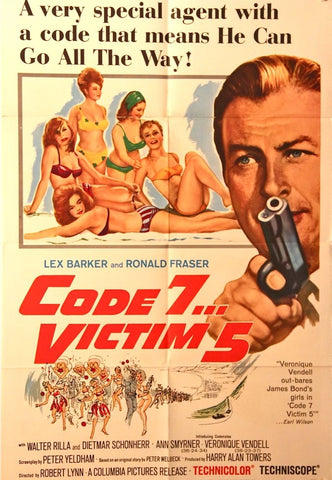 Code 7, Victim 5 (1964) - Lex Barker  DVD