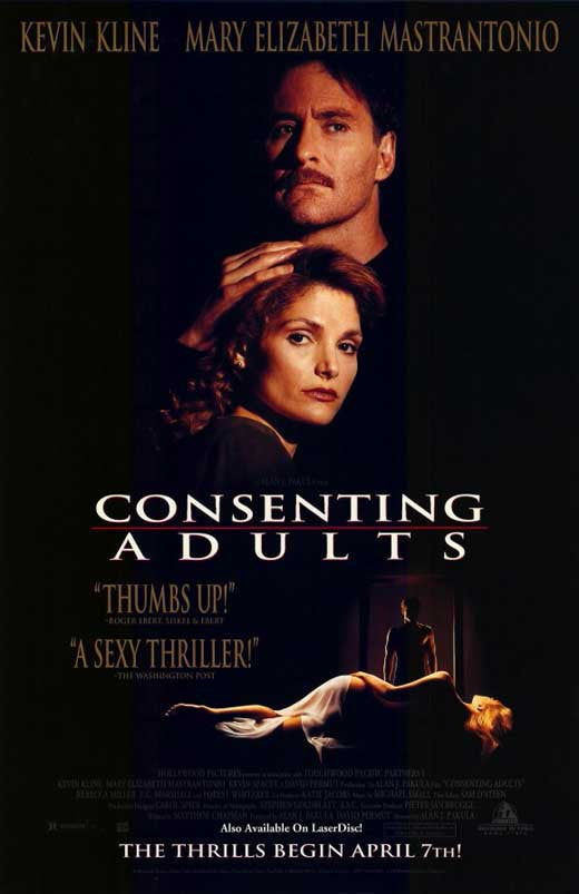 Consenting Adults (1992) - Kevin Kline  DVD