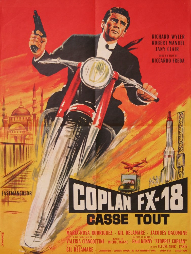FX 18 Superspy AKA Coplan FX 18 casse tout (1965) - Richard Wyler  DVD