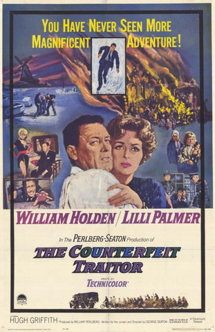 The Counterfeit Traitor (1961) - William Holden  DVD