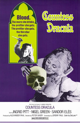 Countess Dracula (1971)  DVD