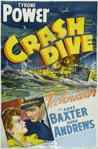 Crash Dive (1943) - Tyrone Power  DVD