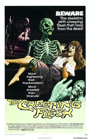 The Creeping Flesh (1972) - Christopher Lee  DVD