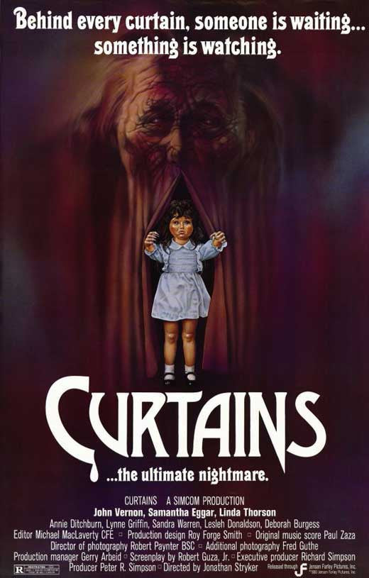 Curtains (1983) - John Vernon  DVD