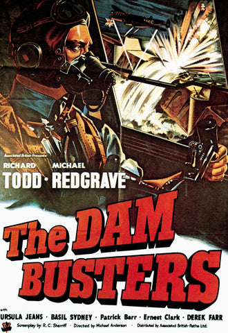 The Dam Busters (1955) - Richard Todd  Colorized Version DVD