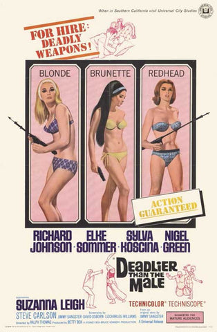 Deadlier Than The Male (1967) - Elke Sommer  DVD