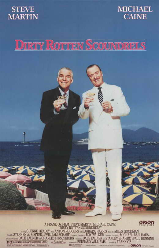 Dirty Rotten Scoundrels (1988) - Michael Caine  DVD