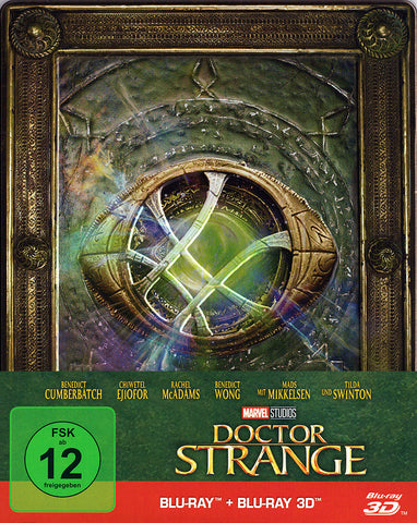 Doctor Strange (2016) - Benedict Cumberbatch Limited STEELBOOK Edition Blu-ray 3D + Blu-ray
