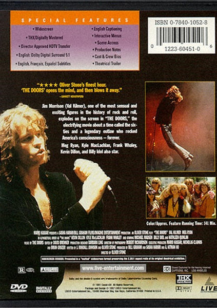 The Doors (1991) - Val Kilmer  THX DVD
